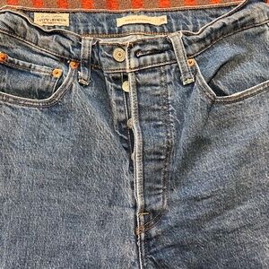Levi's High Rise Blue Jeans